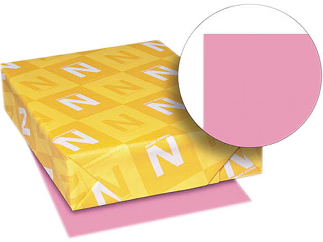 Astrobrights Colored Paper, 24Lb, 8-1/2 X 11, Pulsar Pink, 500 Sheets/