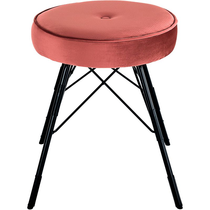 2pc Avery Stool Set Red - Adore Decor