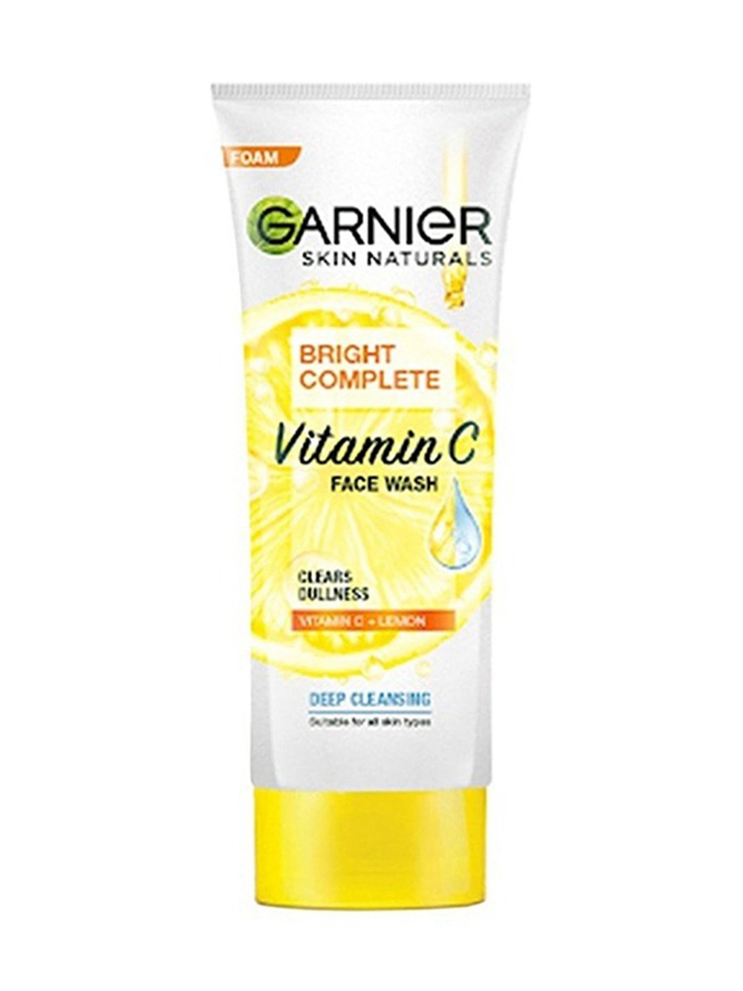 Garnier Bright Complete Vitamin C Face Wash - 100 ml