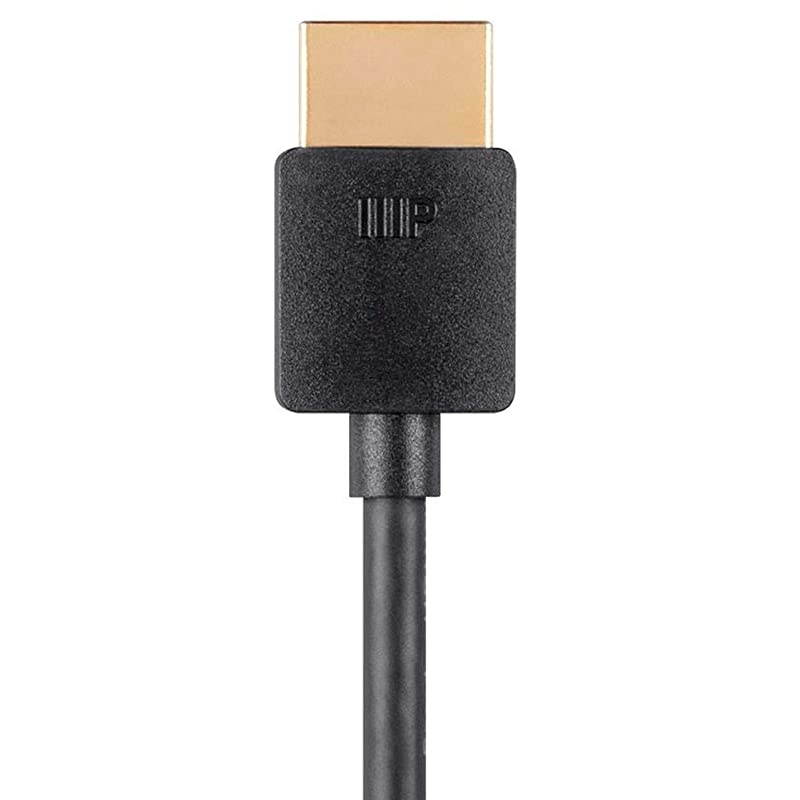 134203 Certified Premium HDMI Cable 3 Feet Black 5 Pack 4K60Hz HDR 18Gbps 36AWG YUV 444 Ultra Slim Series