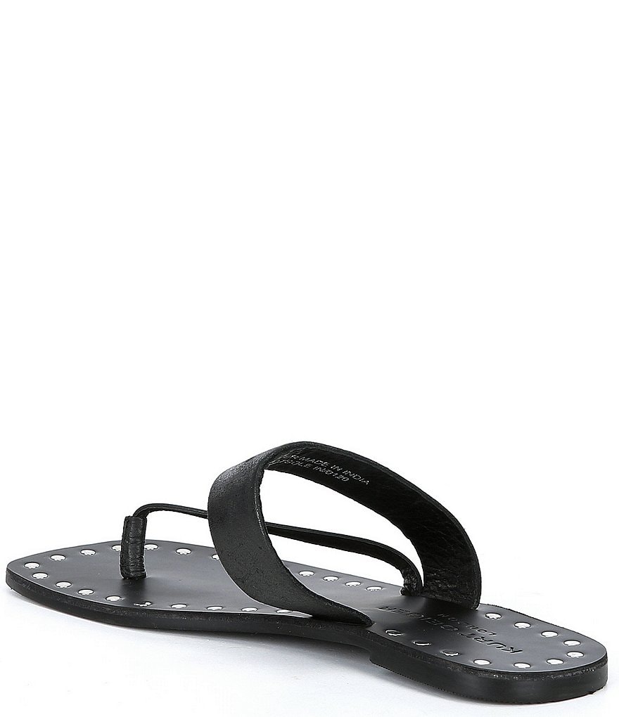 Kurt Geiger London Myra Leather Thong Sandals