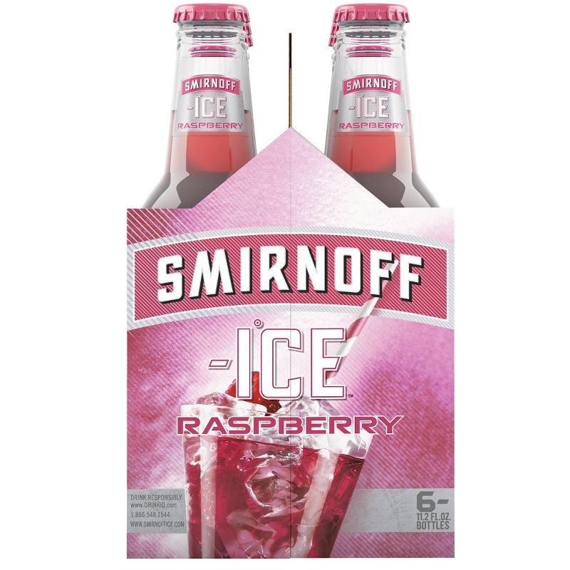 Smirnoff Ice Raspberry - 6pk/11.2 fl oz Bottles