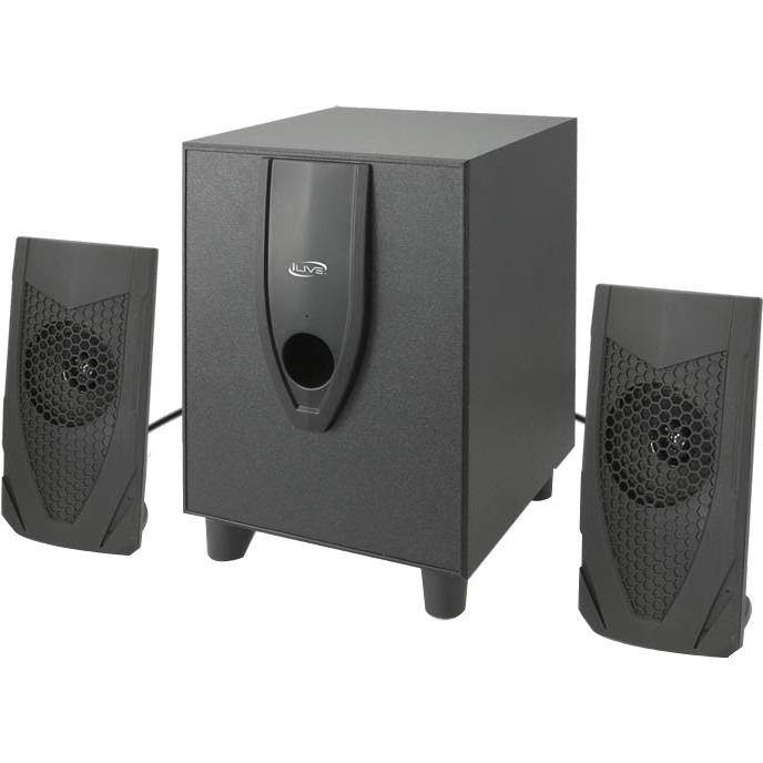iLive IHB18B 2.1 Bluetooth Speaker System Black
