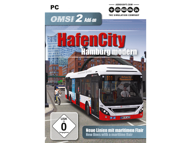 OMSI 2 Add-On E-Bus Hamburg  [Online Game Code]