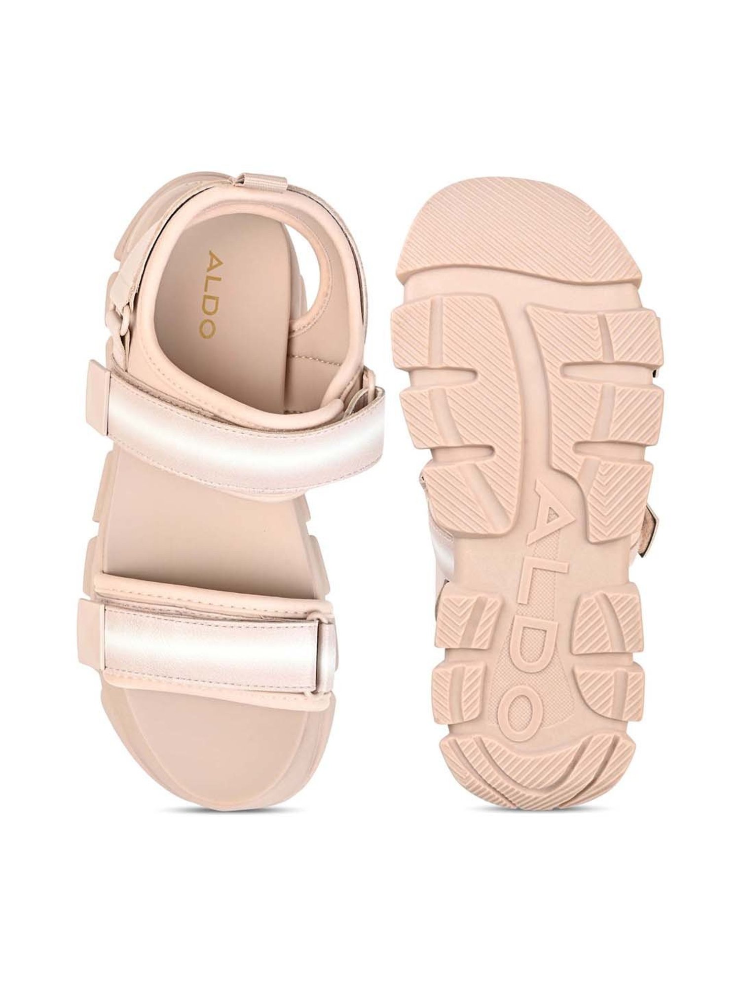 Aldo Women's Beige Floater Wedges