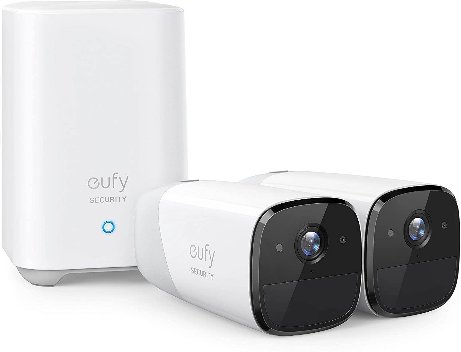 eufy Security, eufyCam 2 Wireless Home Security Add-on Camera, Requires HomeBase 2, 365-Day Battery Life, HomeKit Compatibility, HD 1080p, No Monthly Fee