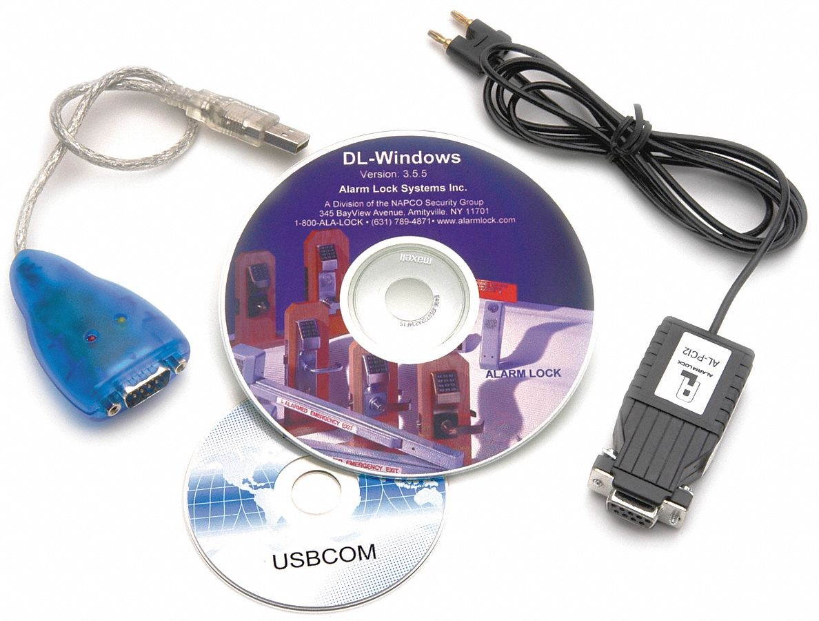 ALARM LOCK AL-PCI2-U USB Cable and Software