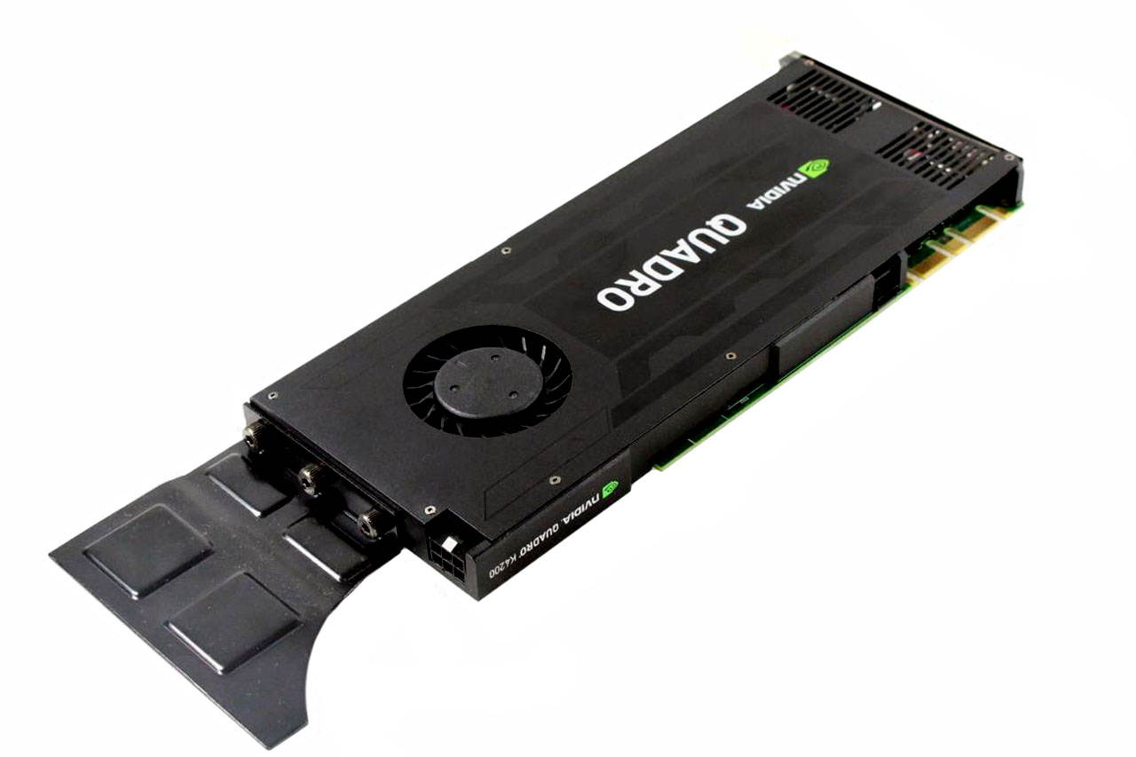 Nvidia Quadro K4200 VCQK4200-PB 4GB 256-bit GDDR5 PCI Express 2.0 x16 Workstation Video Card