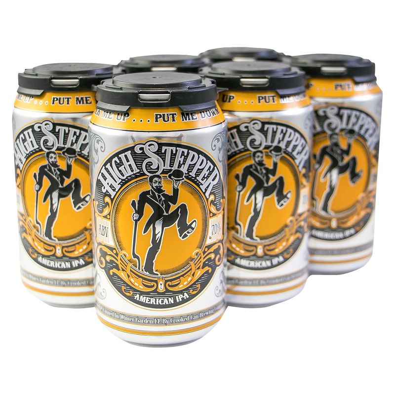 Crooked Can High Stepper IPA Beer - 6pk/12 fl oz Cans