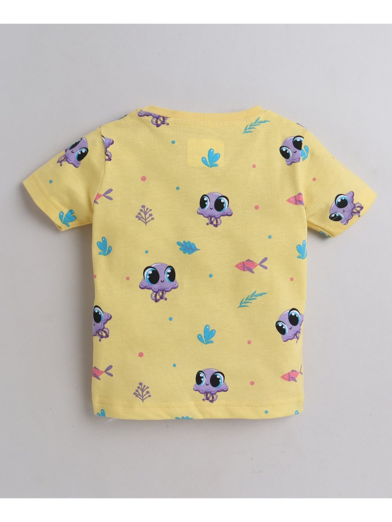 VASTRAMAY Girls Green Printed Clothing Sets