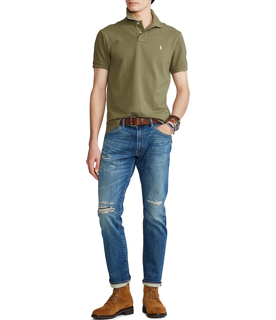 Cutter & Buck Big & Tall Prospect Textured Performance Stretch Short-Sleeve Polo Shirt