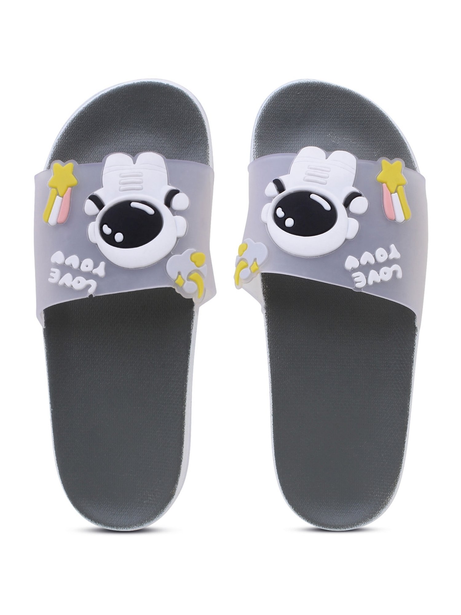 Pampy Angel Women's Grey Slides