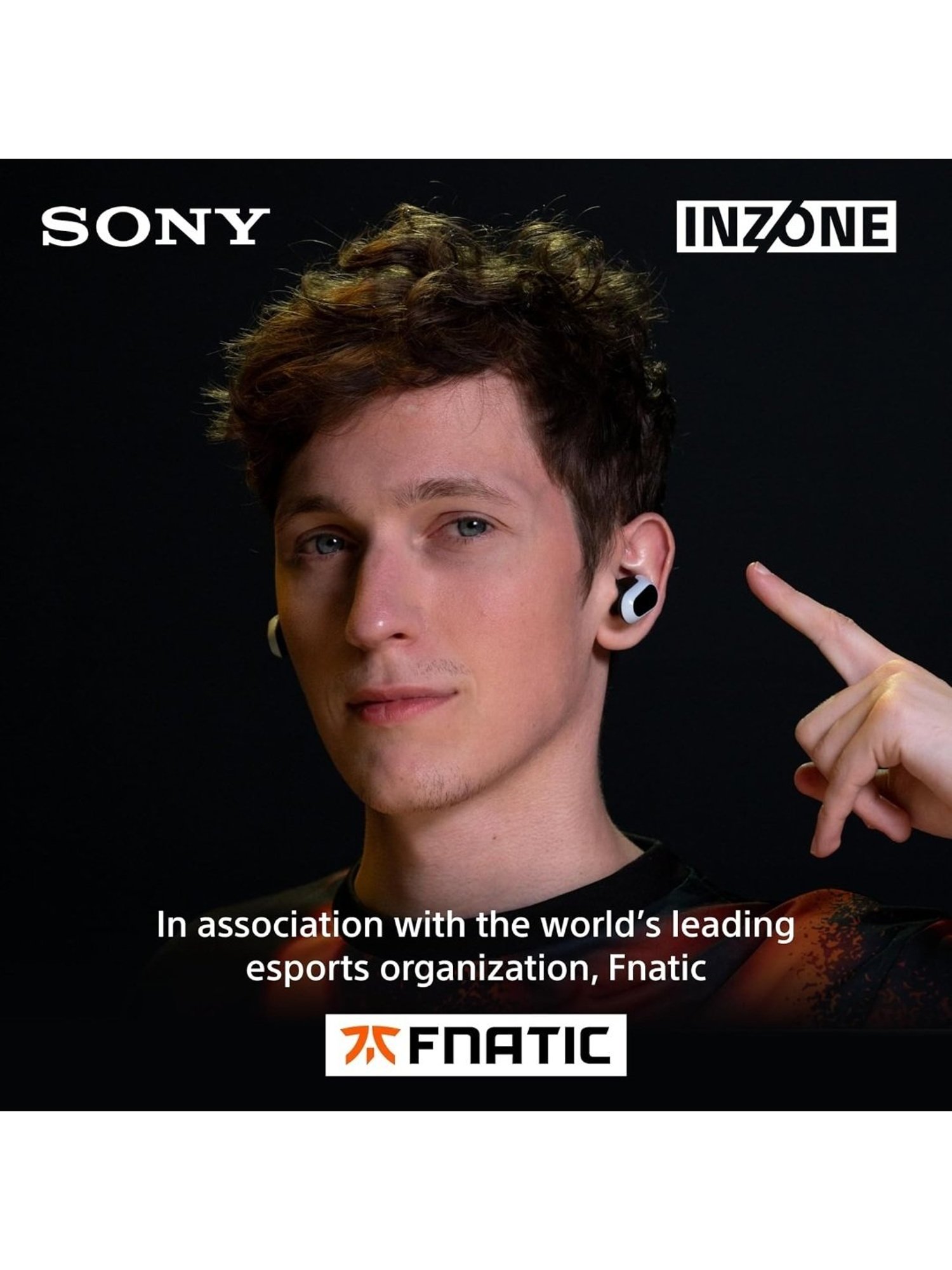 Sony INZONE WFG700N In Ear Bluetooth Earbuds with Noise Cancellation (White, True Wireless)