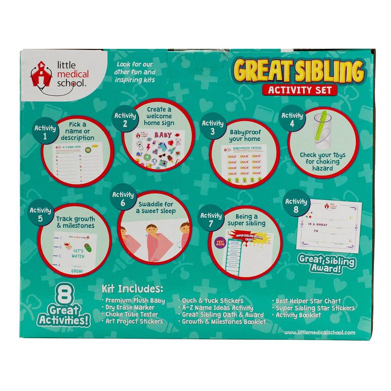 Little Medical School Great Sibling Activity Set - 8 Great Activities