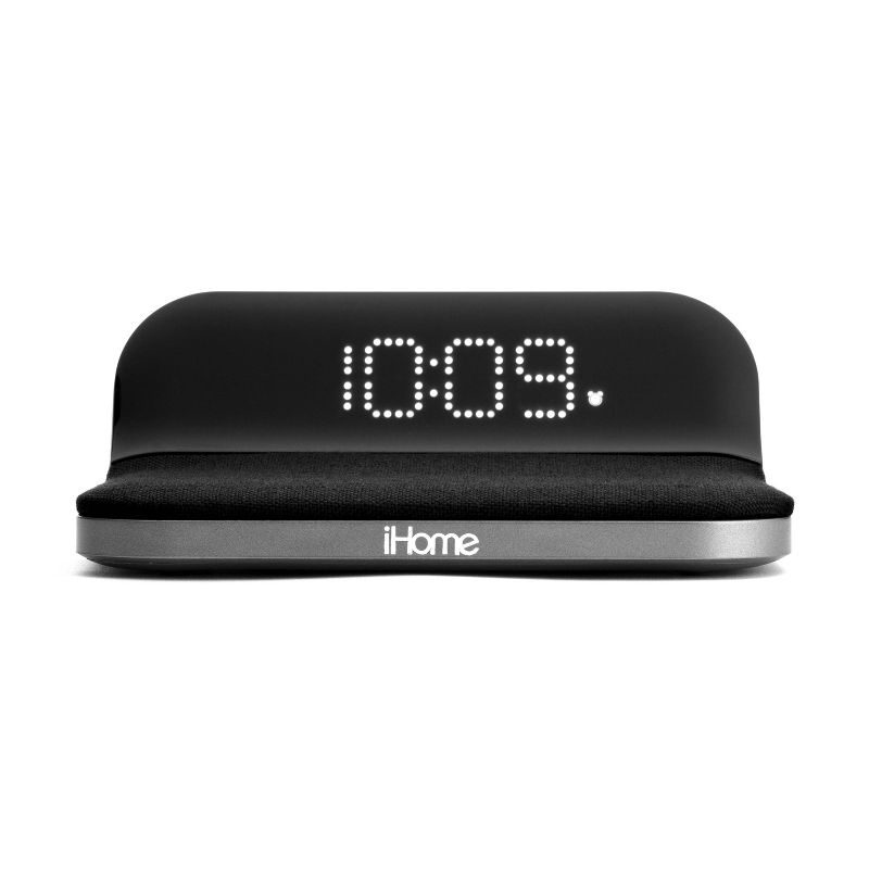 iHome Wireless Charging Alarm Clock