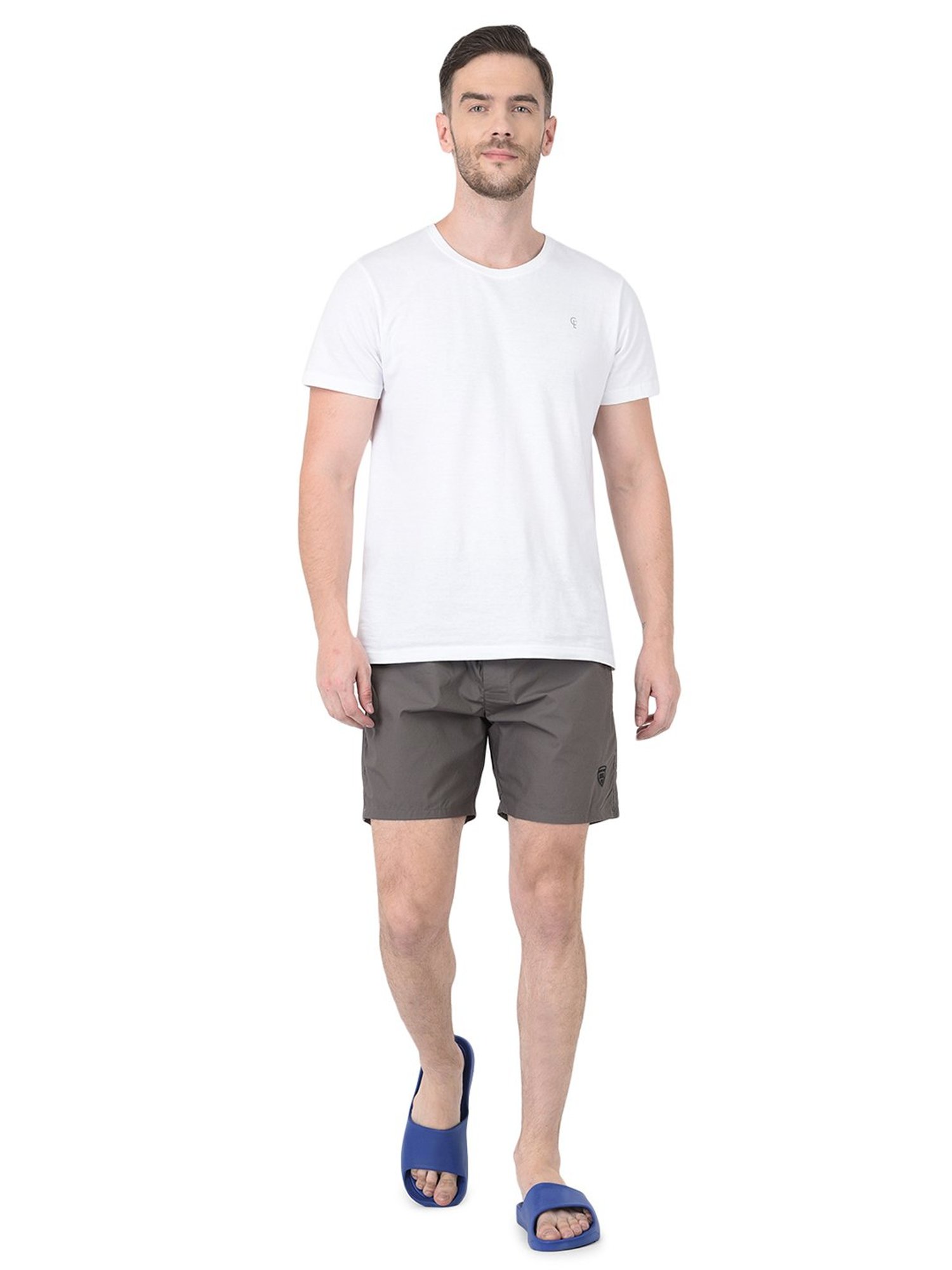 Woodland Dark Grey Nightwear Shorts