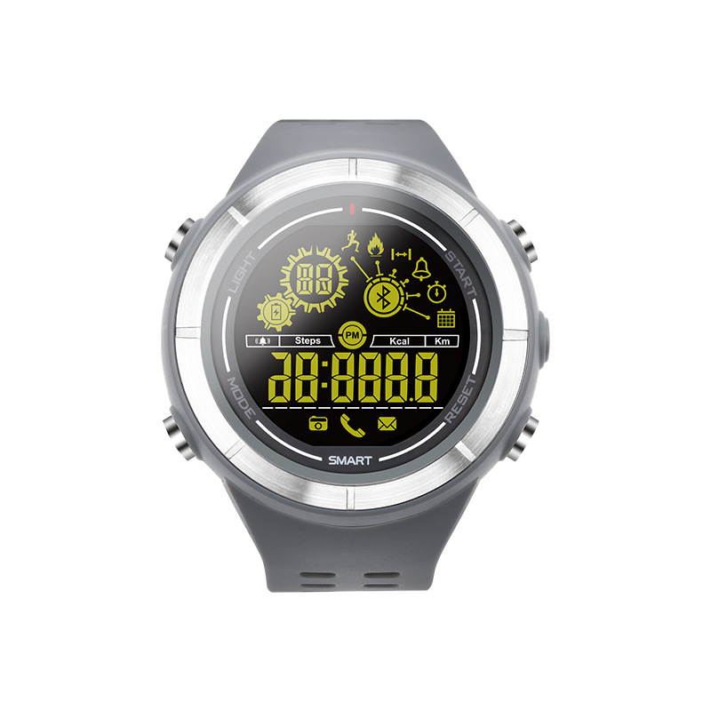 Smart Watch Baby Waterproof iOS  Player Camera Calendar Stopwatch Sync Compatible with iPhone and Android Silver ZNSB-EX32-S