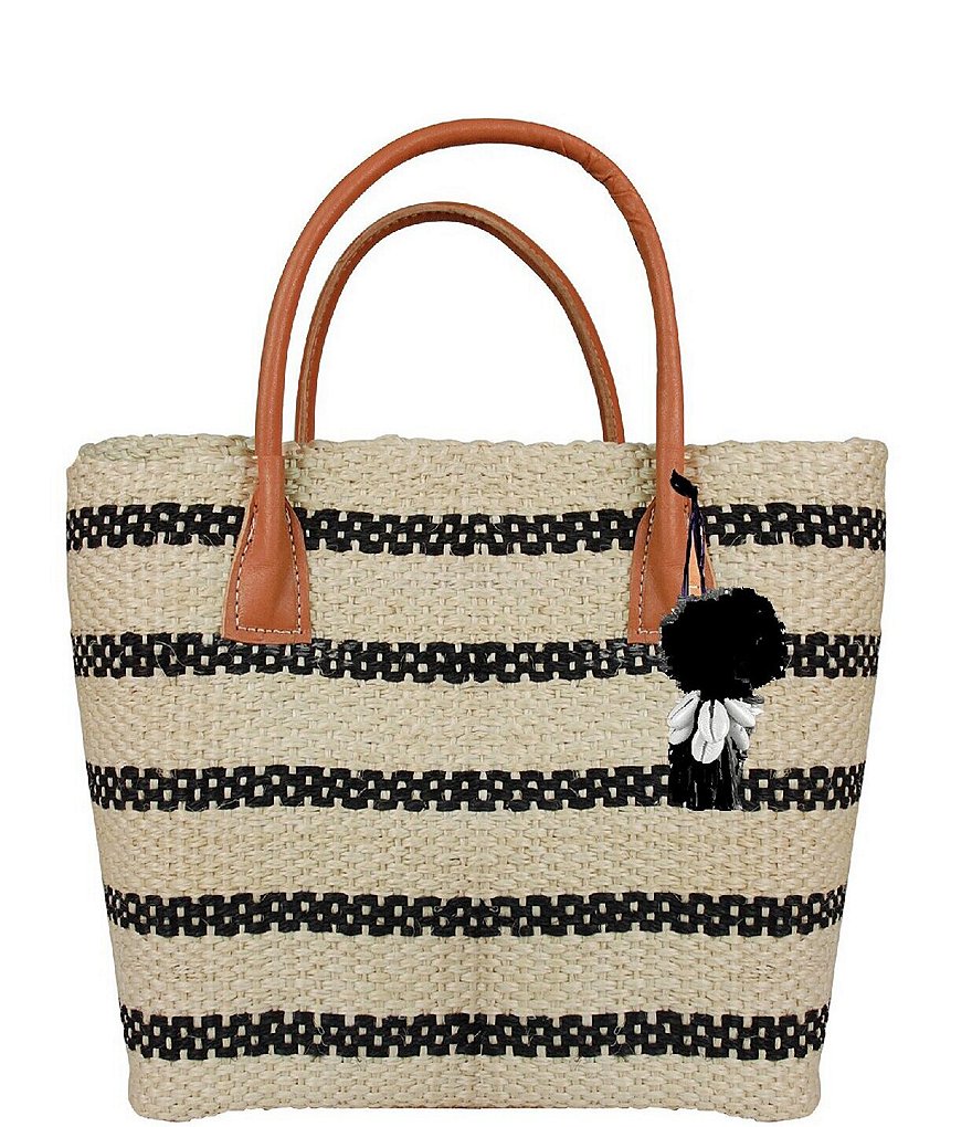 Hat Attack Small Tuscan Stripe Tote Bag