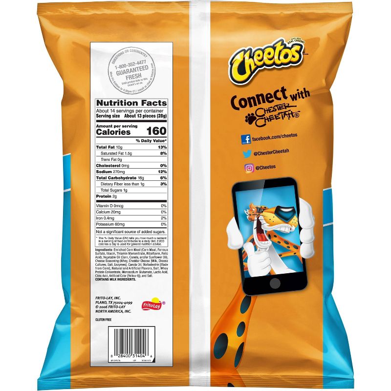 Cheetos Puffs Cheese Flavored Snacks - 13.50oz
