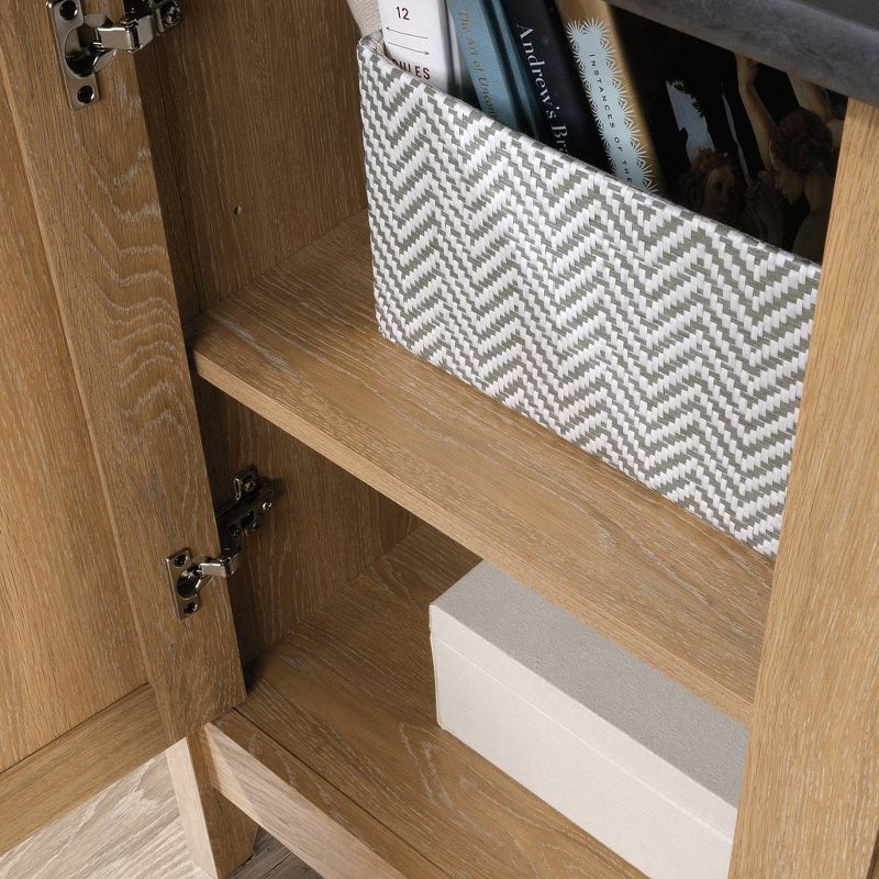 72" August Hill 5 Shelf Bookcase Brown - Sauder