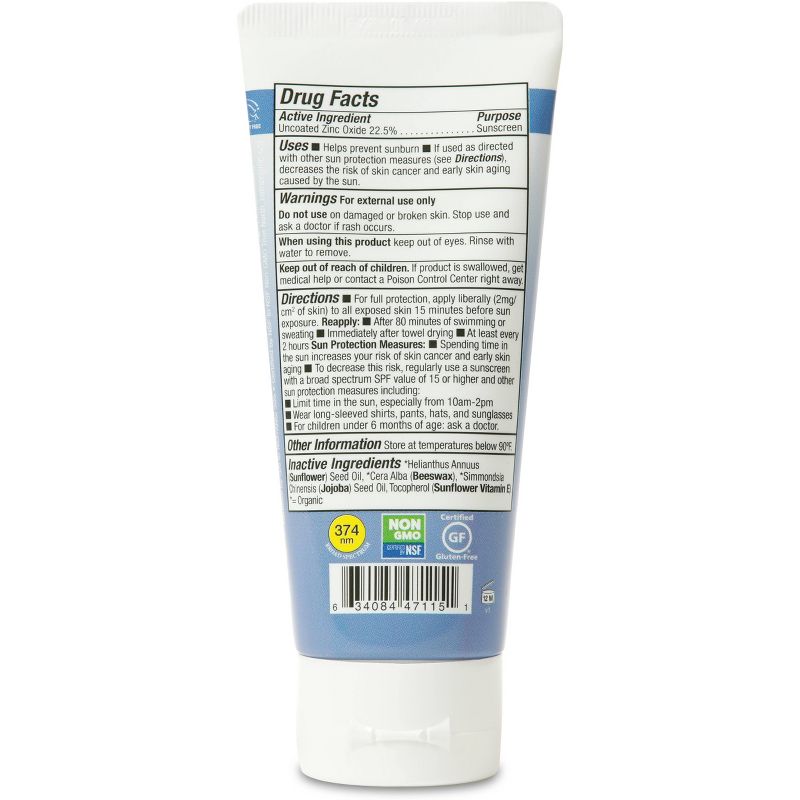 Badger Sport Mineral Sunscreen Cream - SPF 35 - 2.9 fl oz