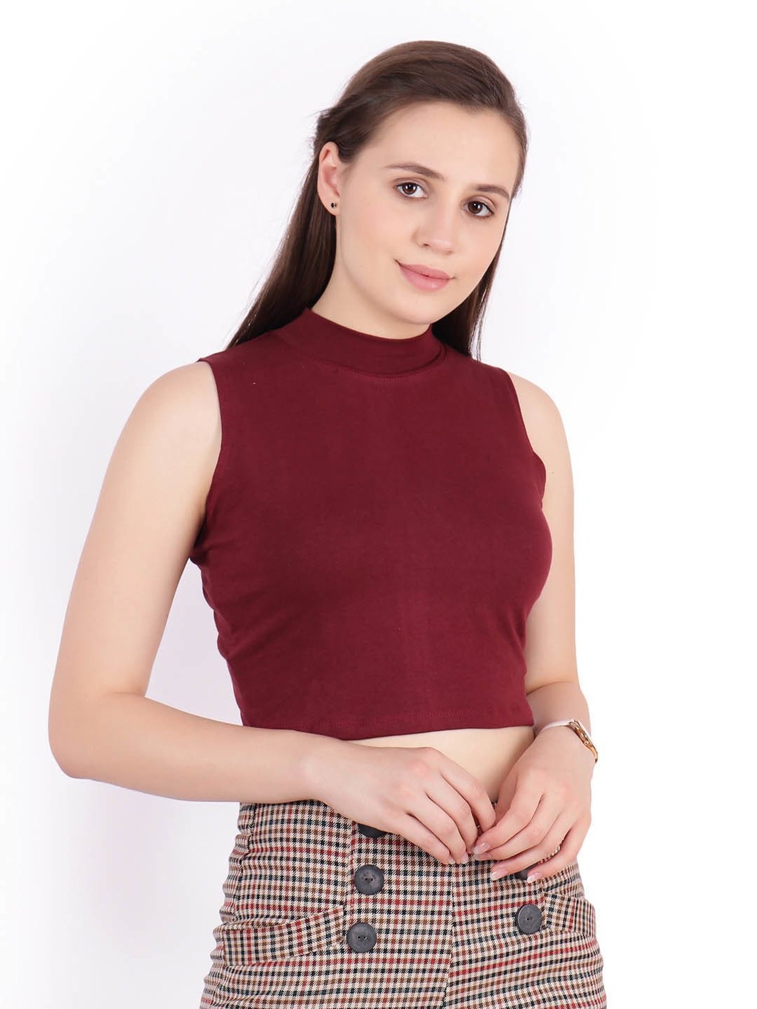 Scorpius Maroon Top