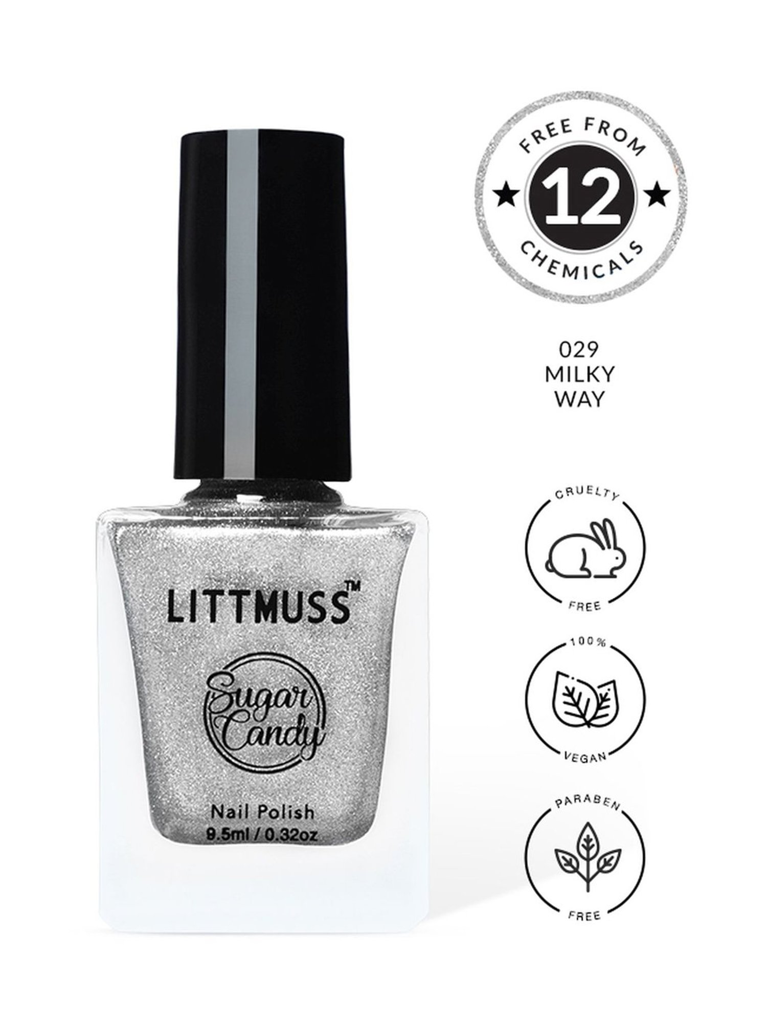 Littmuss Sugar Candy Nail Polish Milky Way 029 - 9.5 ml