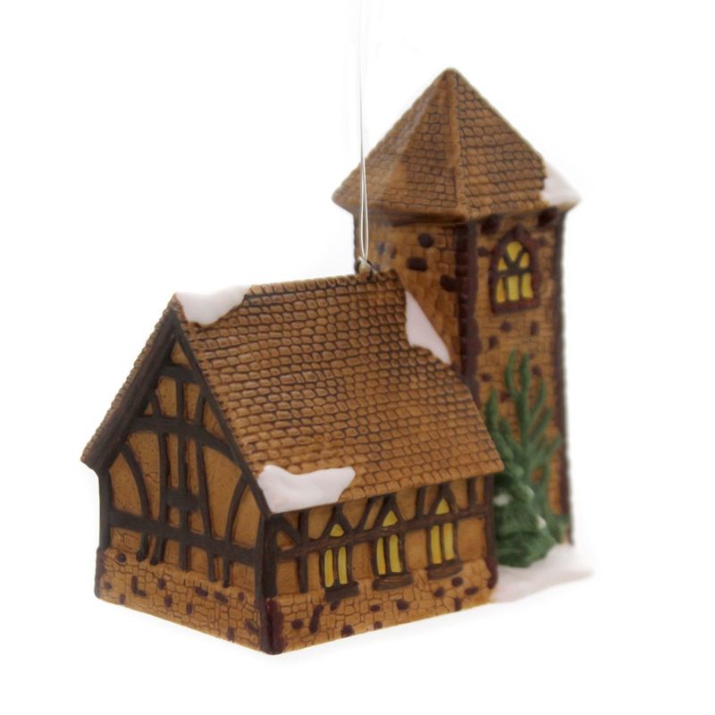 Holiday Ornaments 3.5" Dickens Village Church Classic Series  -  Tree Ornaments