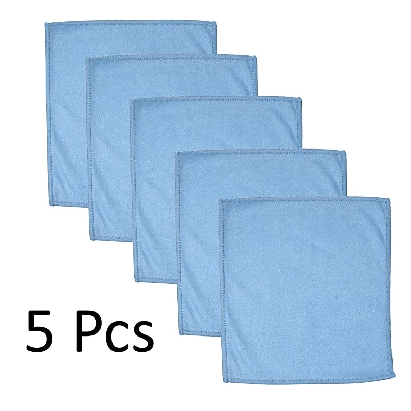 amp Kind 5X Microfiber Cleaning Cloths DoubleSided for Cleaning Glasses Eyeglasses Camera Lens iPad Tablet Smartphone Laptop Computer TV and LCD Screens and Other Delicate Surfaces