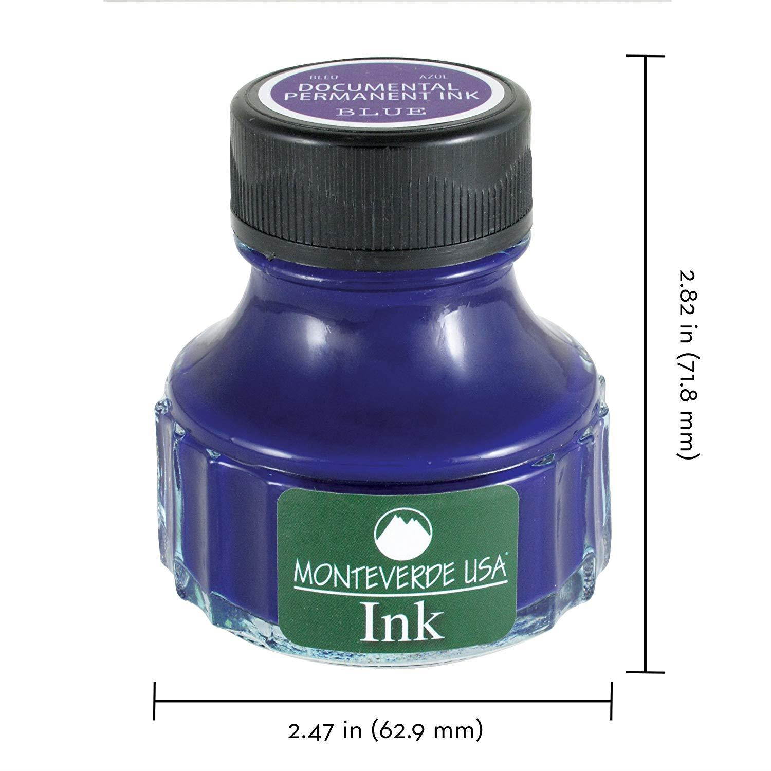 Monteverde USA Ink, 90 ml Documental Permanent Blue (G308DU)