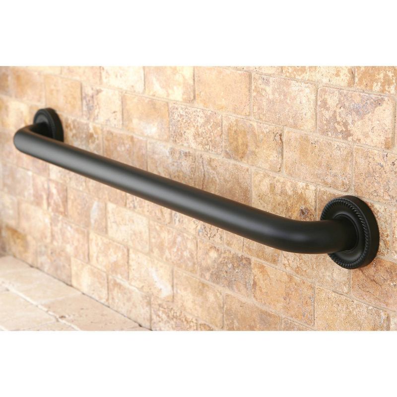 36" Camelon Decorative Grab Bar Oil Rubbed Bronze - Kingston Brass