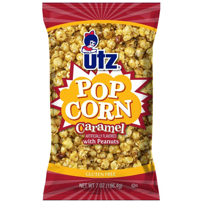 Utz Caramel with Peanuts Popcorn - 7oz