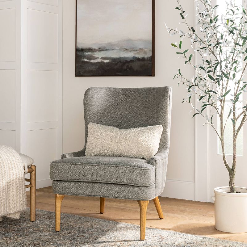 76.5"x 30" Artificial Olive Tree in Ceramic Pot - Threshold™ designed with Studio McGee