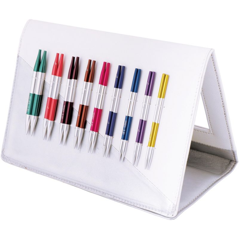 Knitter's Pride-SmartStix Deluxe Interchangeable Needles Set-Sizes 4/3.5mm To 11/8mm