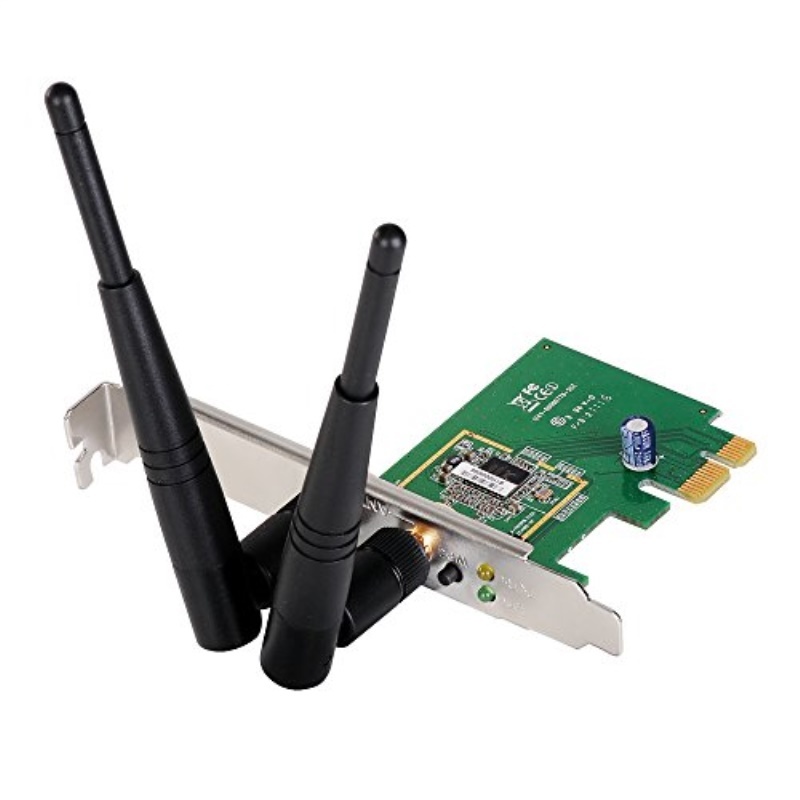 Edimax 300Mbps Wireless 802.11b/g/n PCI Express Adapter (EW-7612PIn V2)