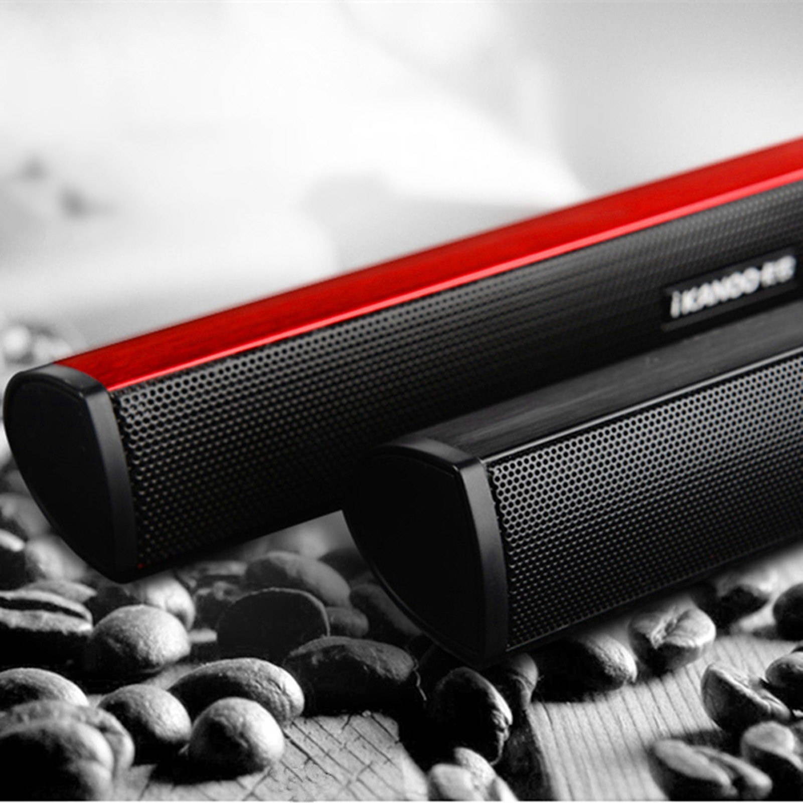 Mini USB Lautsprecher Laptop Subwoofer Stereo Soundbar Loudspeaker for Noteook PC Computer TV