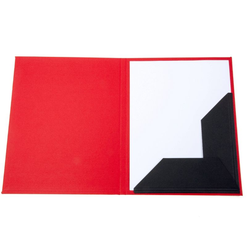 Paul 3pk Letter Size Classification Folders Red - Bigso Box of Sweden