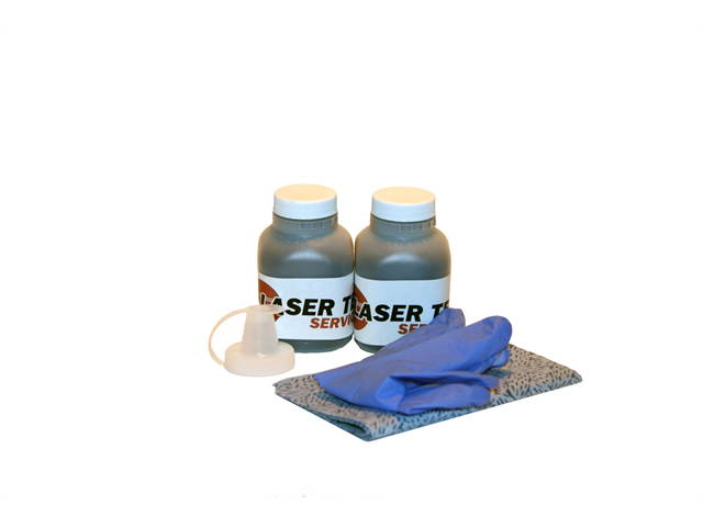 Laser Tek Services&reg; 2 Pack Black Toner Refill Kit for the Brother TN-450 (TN450), HL-2130, HL-2240, MFC-7360N