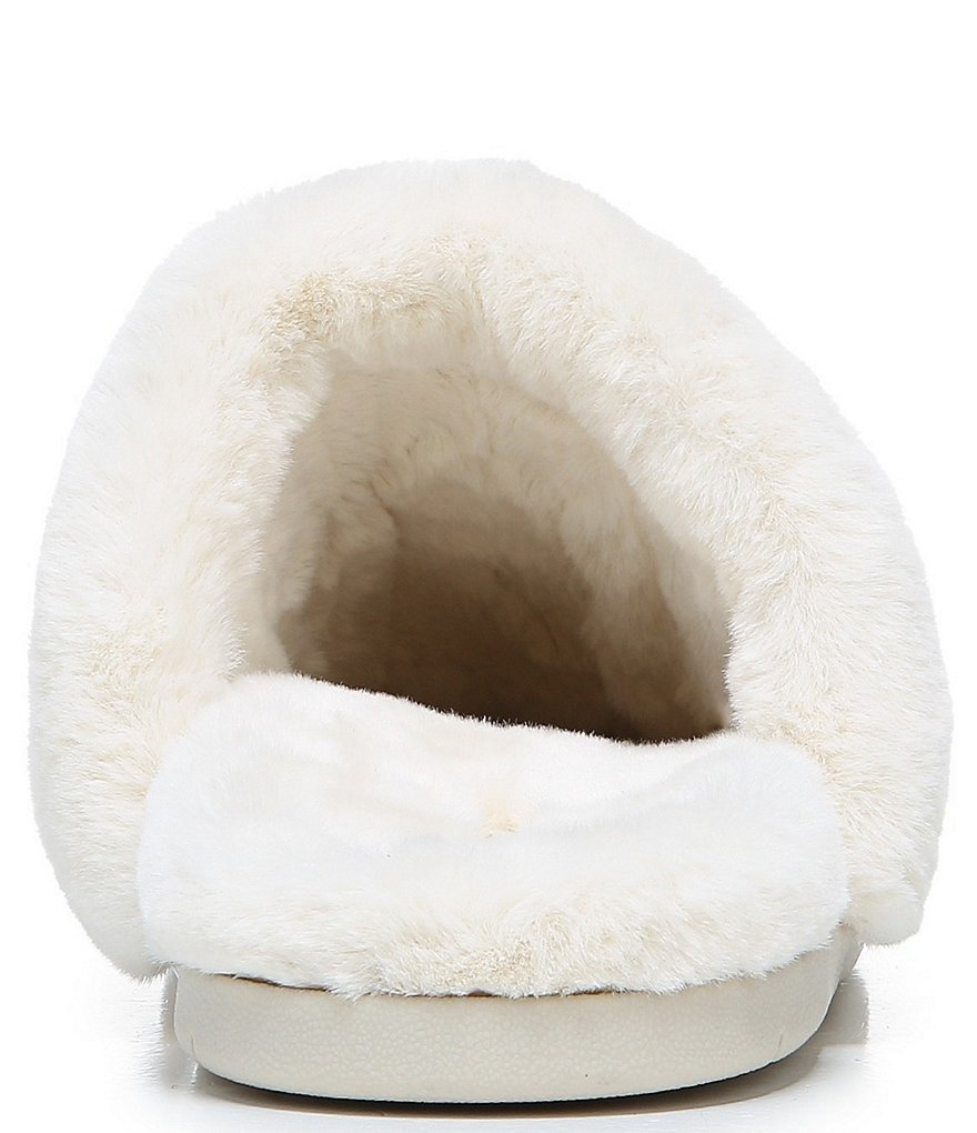Vionic Josephine Faux Fur Lined Slide-On Slippers
