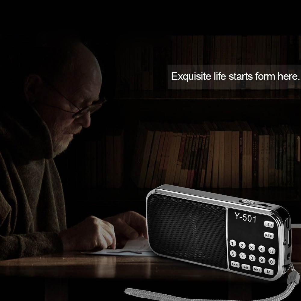 Y-501 Mini Portable Digital FM Radio