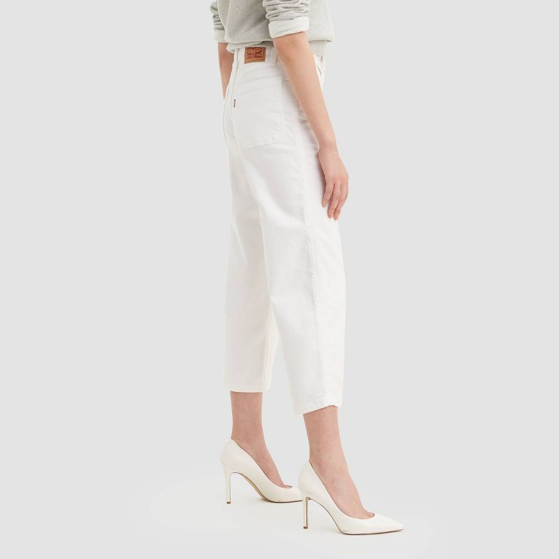Levi's® Women's Mile High Wide Leg Cropped Jeans - Twill Birch 27
