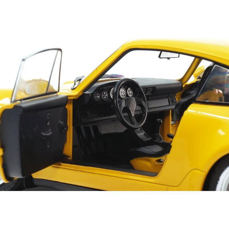 1990 Porsche 911 964 3.8 RS Jaune Yellow 1/18 Diecast Model Car by Solido