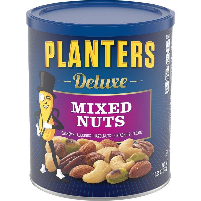 Planters Deluxe Sea Salt Mixed Nuts - 15.25oz