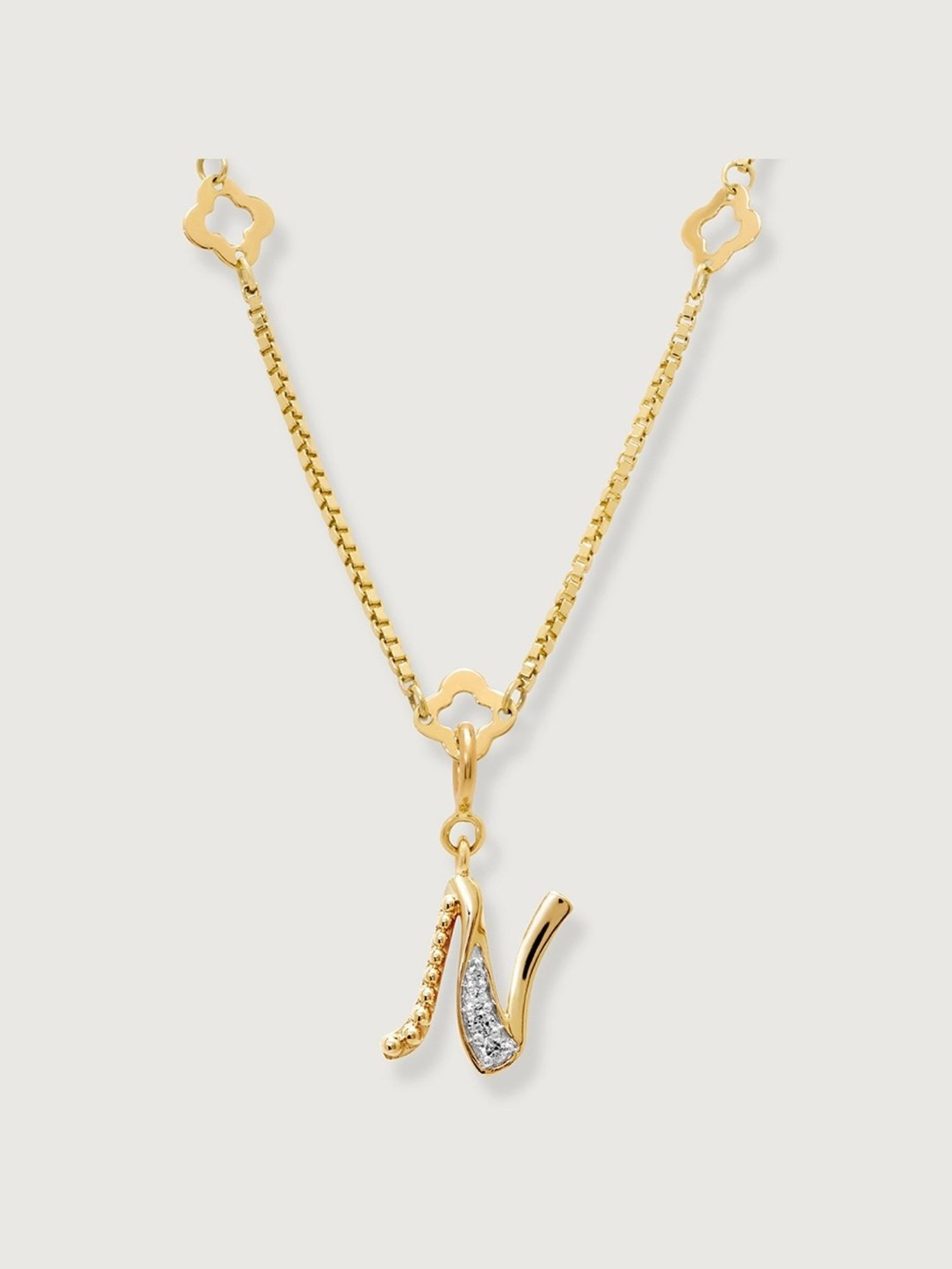 Mia Sutra DIY with Alphabet Charms- N