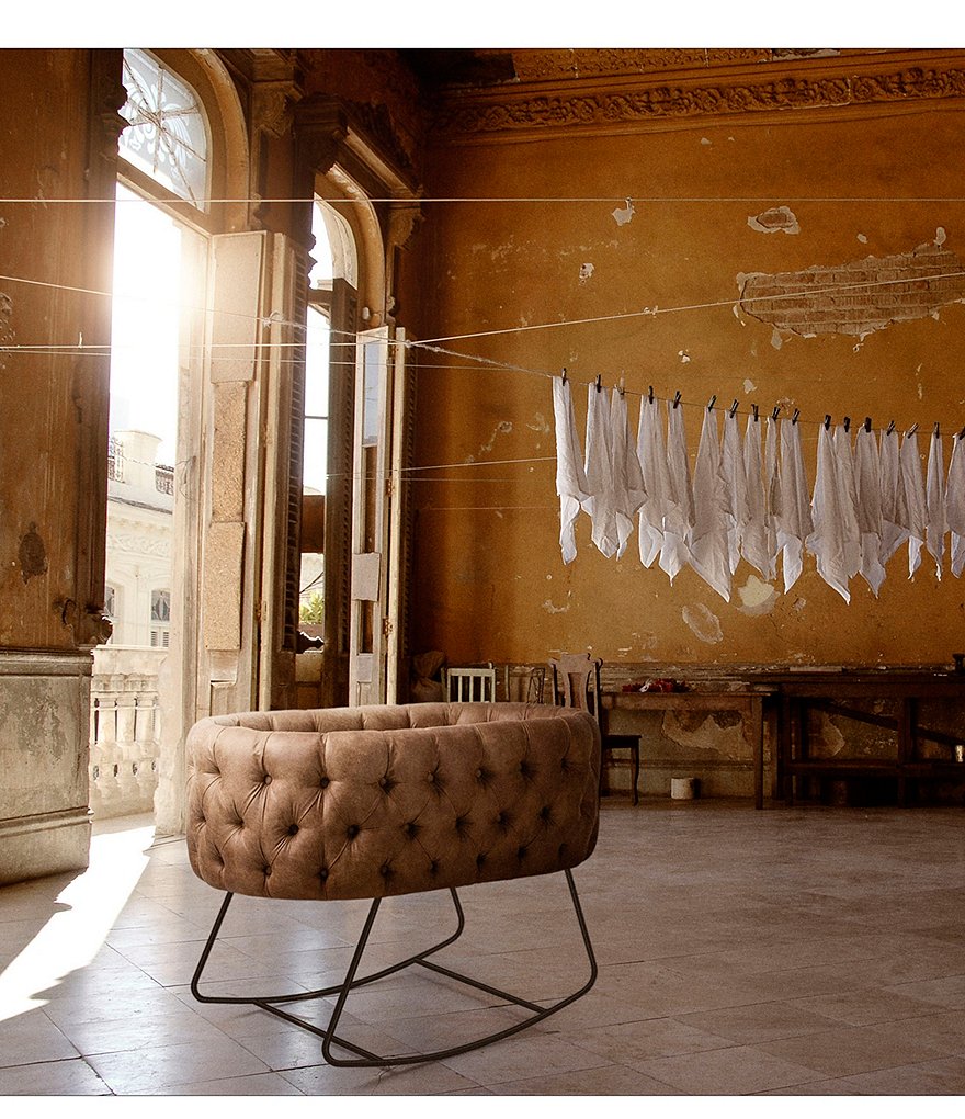 Aristot Cognac Bassinet + Dondolo Rocking Base