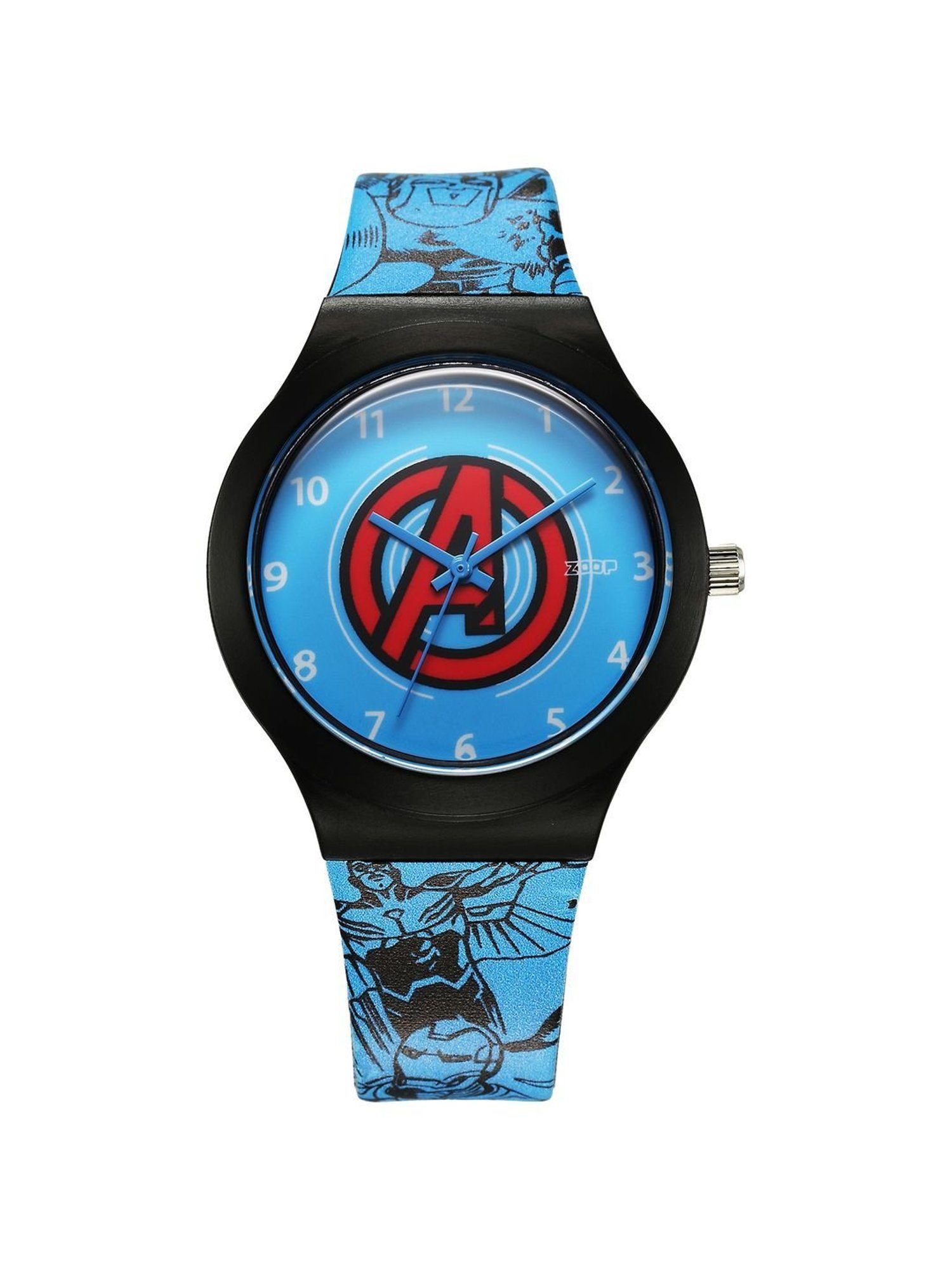 Zoop 16018PP03 Disney Kids Analog Watch with 3 Straps