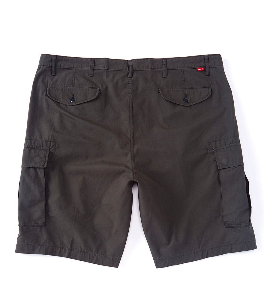 Caribbean Big and Tall 9#double; and 11#double; Inseam Knit Jacquard Shorts