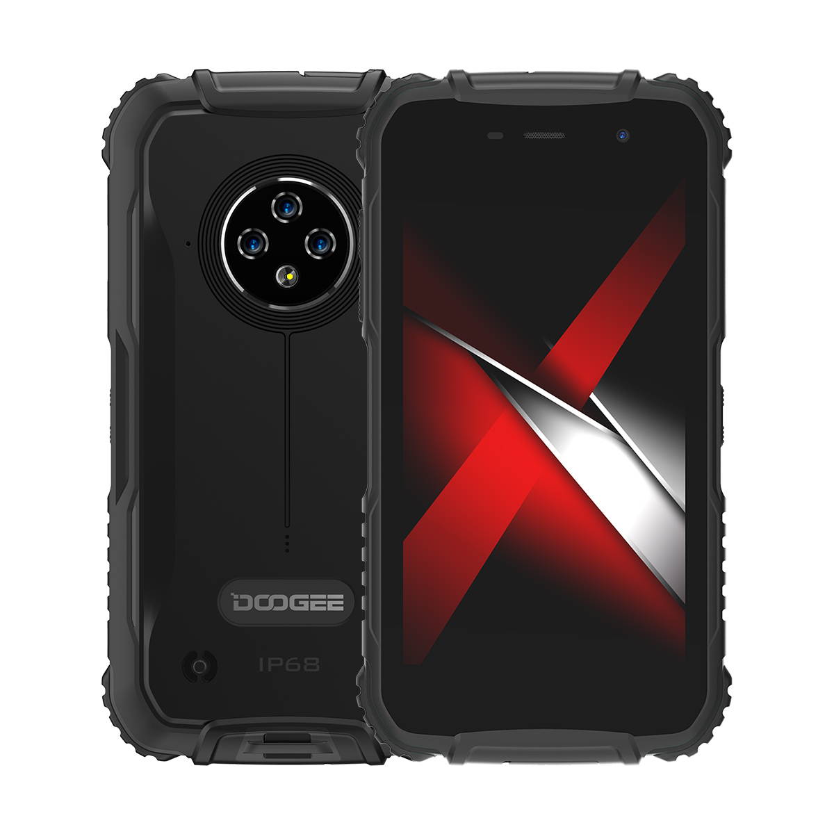 DOOGEE S35 Pro Smartphone, Android 10.0, Quad Core, 4GB + 32GB, IP68 Water Resistant, Triple IA Rear Camera, 4350mAh