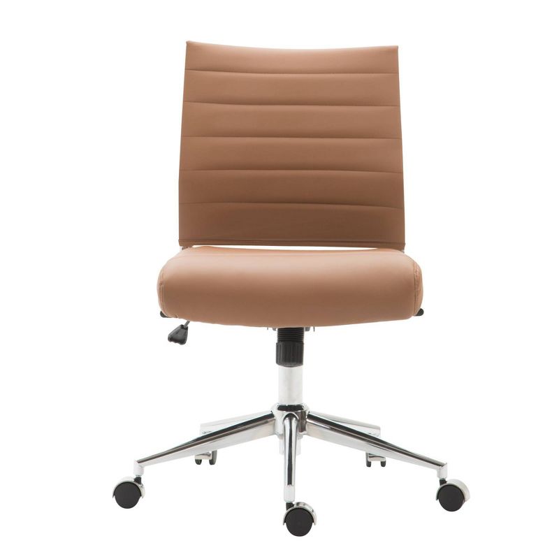 Denver Task Chair Vegan Leather Terracotta - Poly & Bark
