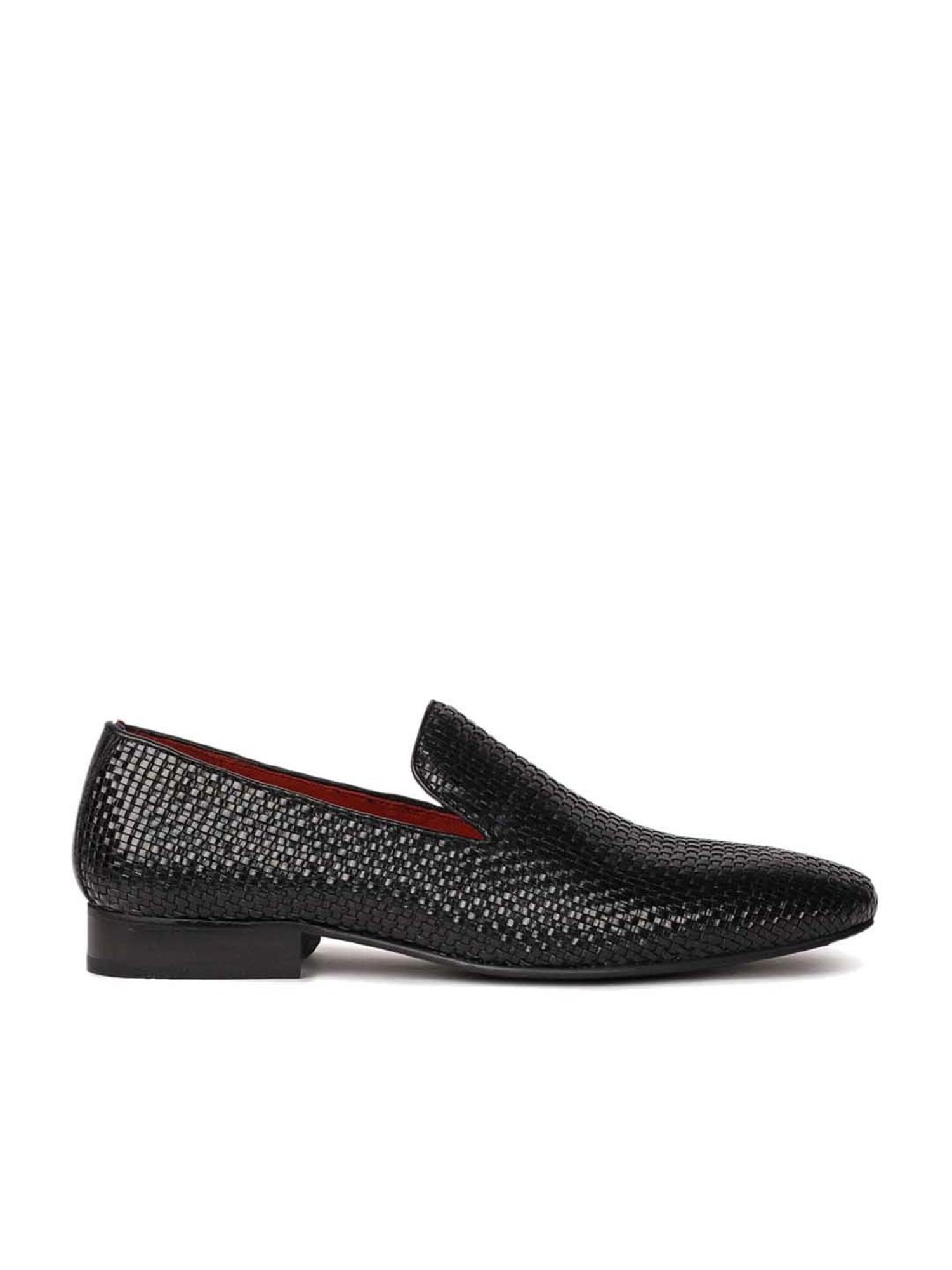 Gabicci Men's Gannet P Ink Black Formal Loafers